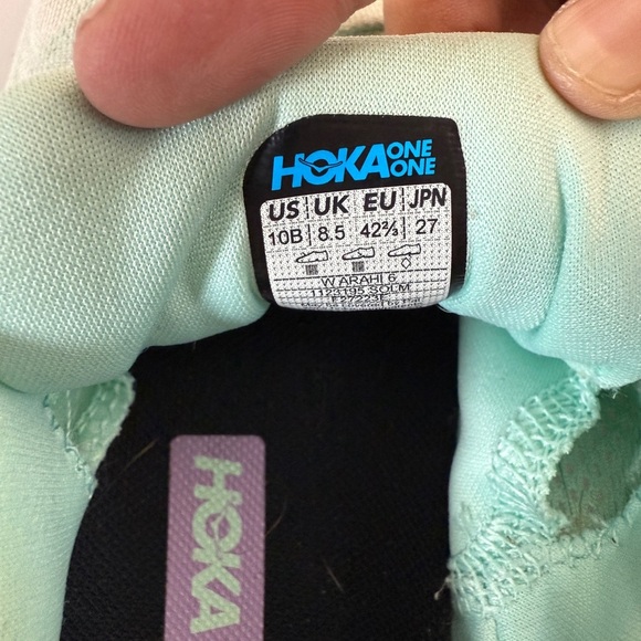 Size 11 - Hoka One One Arahi 6 Sunlit Ocean Lilac Mist - Picture 7 of 8